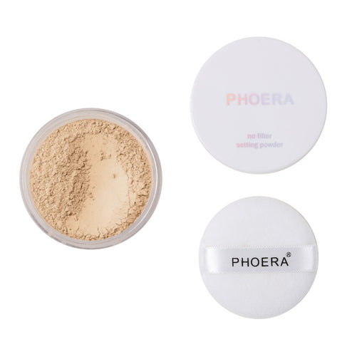 PHOERA Translucent Makeup Setting Matte Face Powder Puff