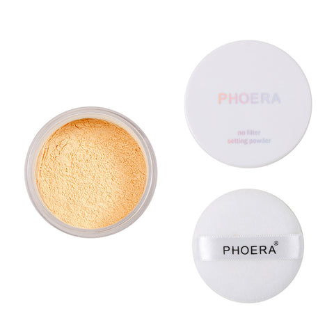 PHOERA Translucent Makeup Setting Matte Face Powder Puff