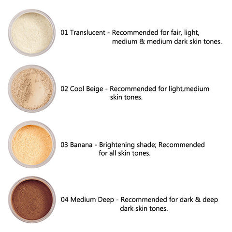 PHOERA Translucent Makeup Setting Matte Face Powder Puff