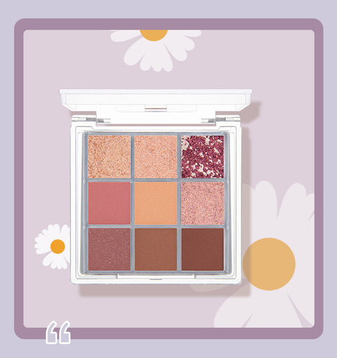 Transparent 9 Colors Eye Shadow Cosmetics Beauty