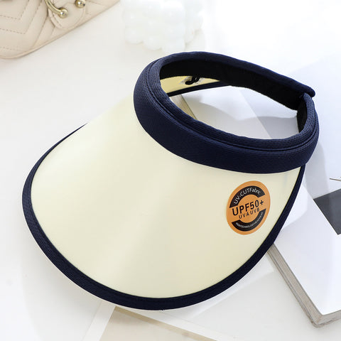Summer large-brimmed sunshade sunscreen breathable top hat