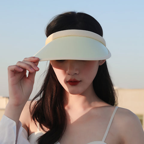 Summer large-brimmed sunshade sunscreen breathable top hat