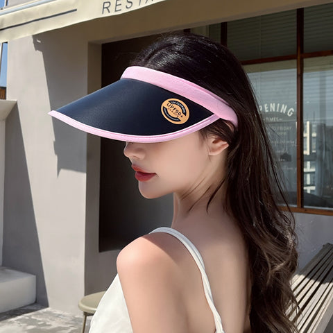 Summer large-brimmed sunshade sunscreen breathable top hat