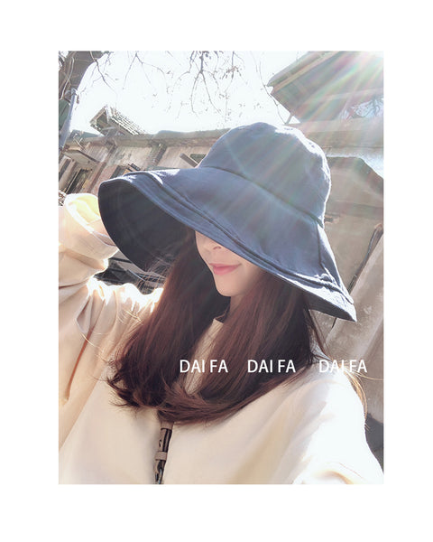 women's spring and summer sunscreen hat