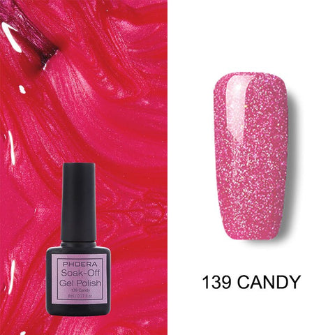 Nail polish soak off glitter for women girls