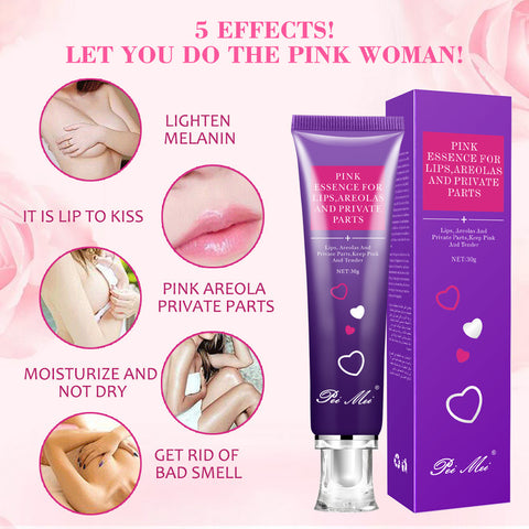 Tender red skin pink areola triangle skin care products pink sex