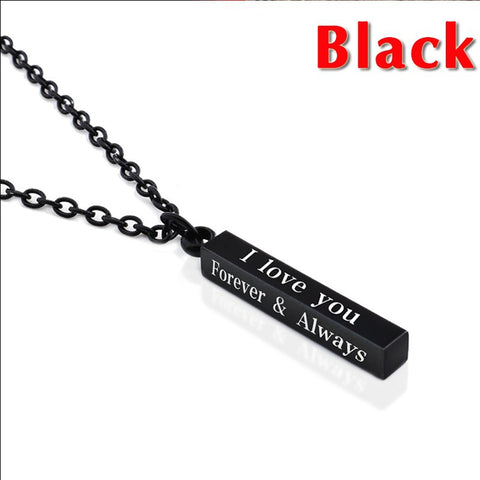 Stainless Steel Pendant Necklace New Accessories Inpluser
