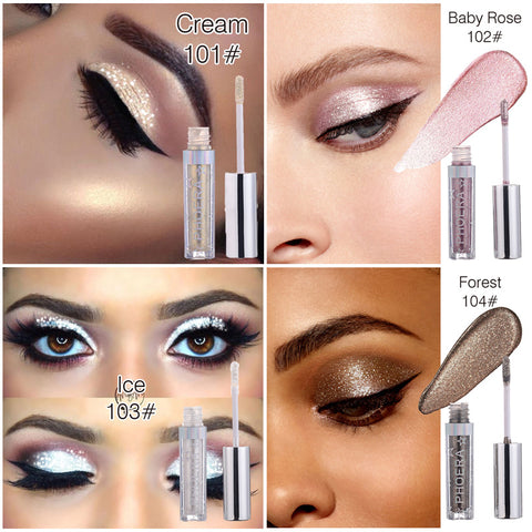 Sparkling Diamond Symphony Water-Based Pearlescent Eyeshadow 12 Colors