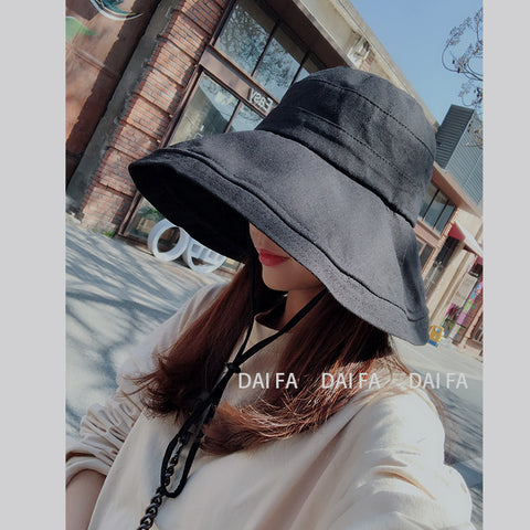 women's spring and summer sunscreen hat