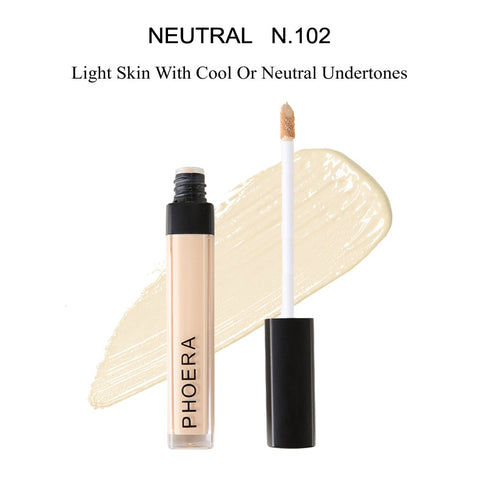 PHOERA Makeup Concealer Liquid MoisturizerHigh Definition Foundation