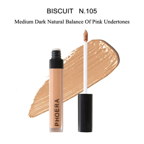 PHOERA Makeup Concealer Liquid MoisturizerHigh Definition Foundation