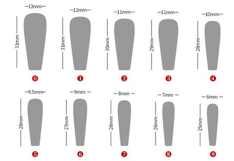 N17 Wearable patch manicure false nail 24pcs/box with jelly glue