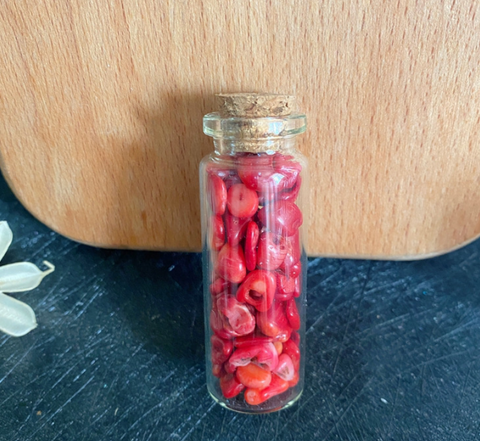 S3 Natural crystal stone gravel glass wishing bottle Home furnishing articles