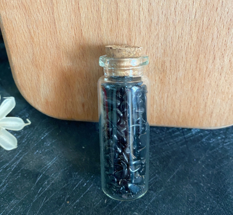 S3 Natural crystal stone gravel glass wishing bottle Home furnishing articles