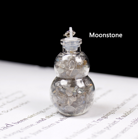 S4 Natural crystal gravel drifting gourd bottle accessories
