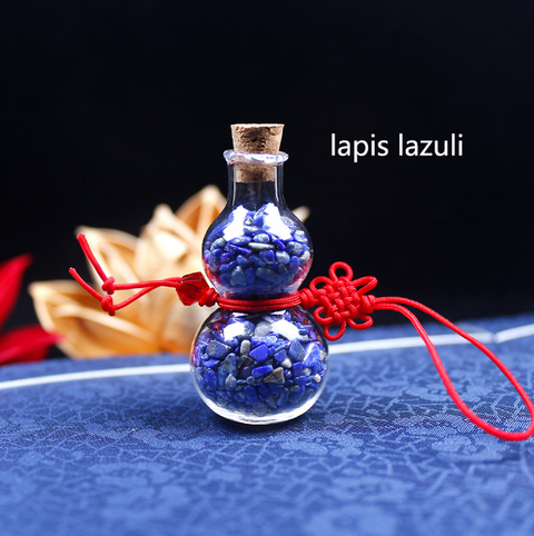 S4 Natural crystal gravel drifting gourd bottle accessories