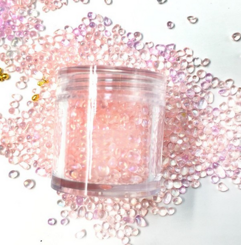 S6 Transparent magic small cobblestone crystal rubble