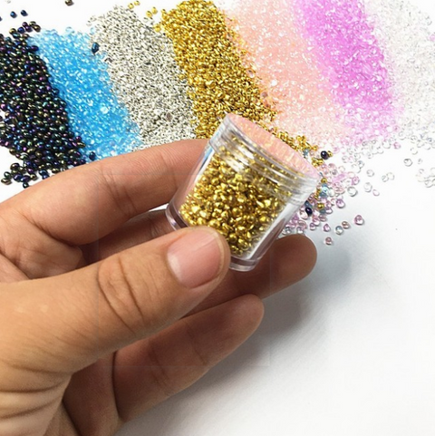 S6 Transparent magic small cobblestone crystal rubble