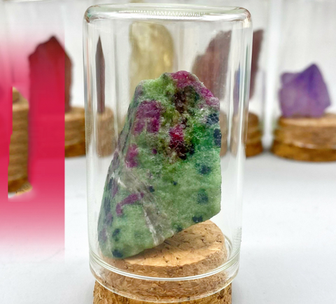 S8 Crystal original stone wishing bottle ornaments