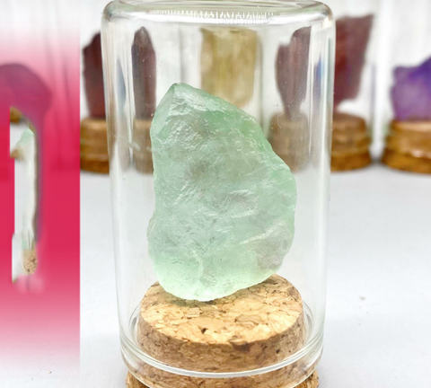 S8 Crystal original stone wishing bottle ornaments