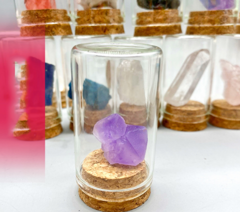 S8 Crystal original stone wishing bottle ornaments