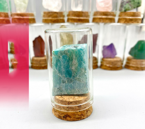 S8 Crystal original stone wishing bottle ornaments