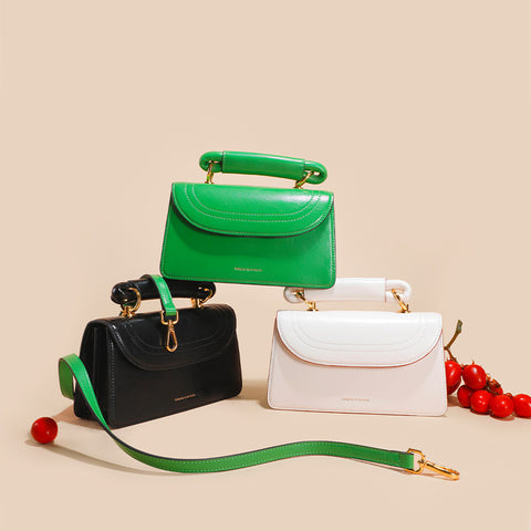 New design real cowhide hign quality Women's mobile phone messenger bag