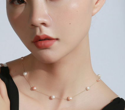 2022 New Gypsophila Pearl Clavicle Necklace Inpluser