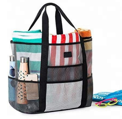 Large Capacity mesh Beach bag Inpluser