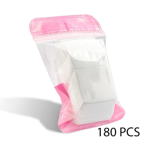 Nail Polish Remover cotton wipes cleaning manicure tools Inpluser