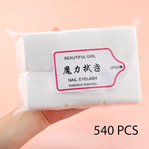 Nail Polish Remover cotton wipes cleaning manicure tools Inpluser