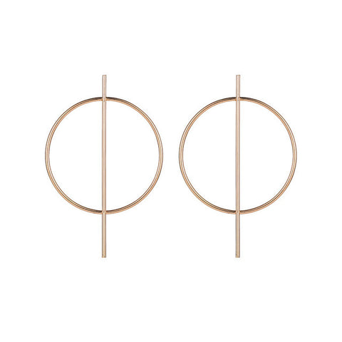 Long Section Tassel Pendant Size Circle Earrings For Ladies Gifts Wholesale