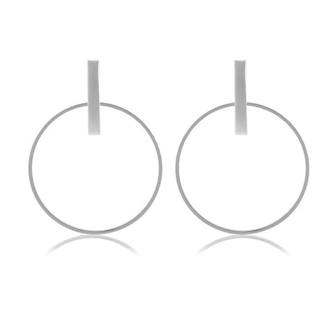 Long Section Tassel Pendant Size Circle Earrings For Ladies Gifts Wholesale