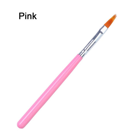 Nail Brush Pen UV Gel Handle Nylon Hair Manicure Inpluser