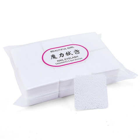 Nail Polish Remover cotton wipes cleaning manicure tools Inpluser