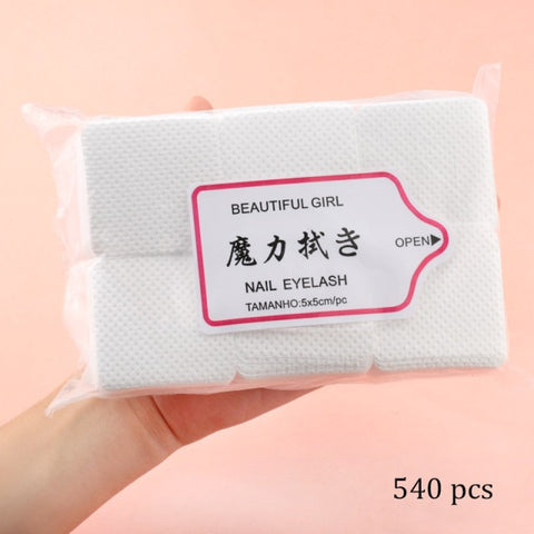 Nail Polish Remover Cotton Wipes Cleaner Manicure Tools Inpluser