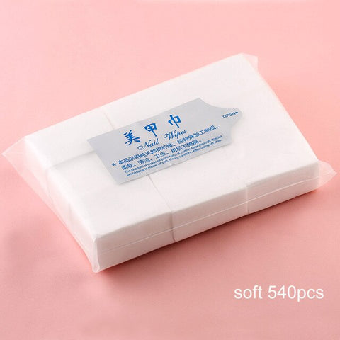 Nail Polish Remover Cotton Wipes Cleaner Manicure Tools Inpluser