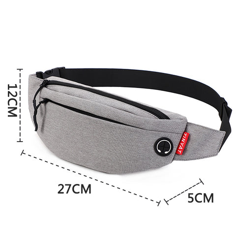 Waist Bag Pack Purse Casual Large Phone Belt Bag Pouch