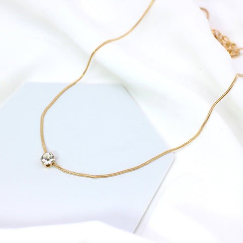 Women Neck Chain Choker Necklaces Thin Chain On The Neck