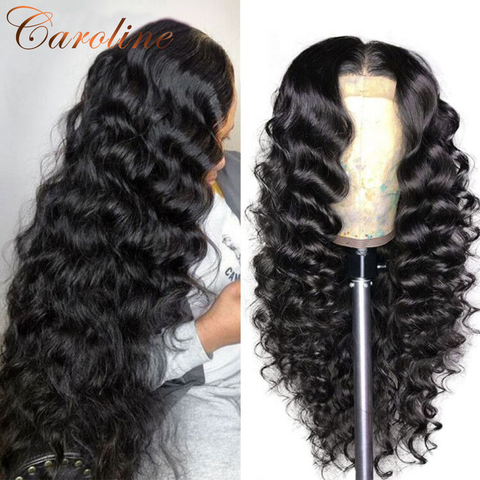 Lace Front Human Hair Wigs For Women Loose Deep Wave