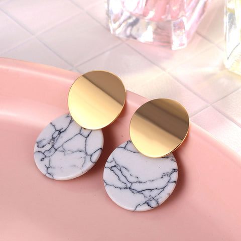 New Big Circle Round Hoop Earrings for Women