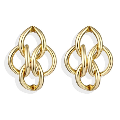 New Big Circle Round Hoop Earrings for Women