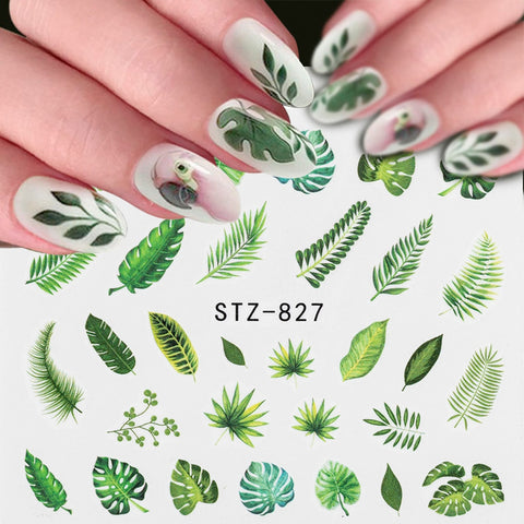 Water Nail Decal Sticker for Manicure Nail Art Decor Inpluser