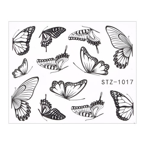 Water Nail Decal Sticker for Manicure Nail Art Decor Inpluser