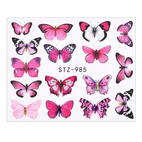 Water Nail Decal Sticker for Manicure Nail Art Decor Inpluser