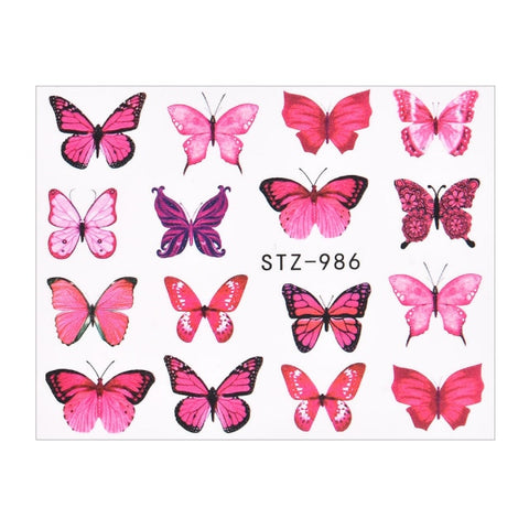 Water Nail Decal Sticker for Manicure Nail Art Decor Inpluser