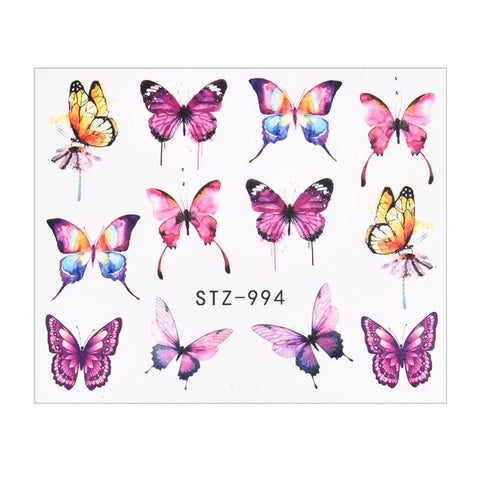 Water Nail Decal Sticker for Manicure Nail Art Decor Inpluser