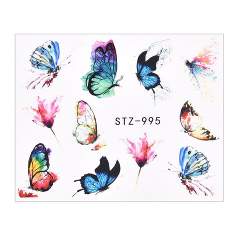 Water Nail Decal Sticker for Manicure Nail Art Decor Inpluser