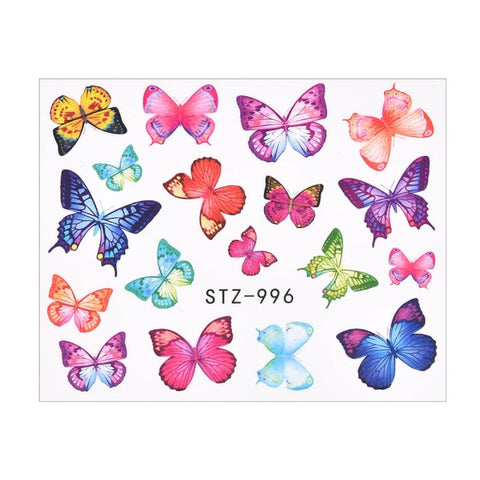 Water Nail Decal Sticker for Manicure Nail Art Decor Inpluser