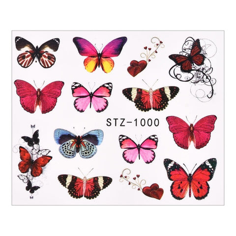 Water Nail Decal Sticker for Manicure Nail Art Decor Inpluser